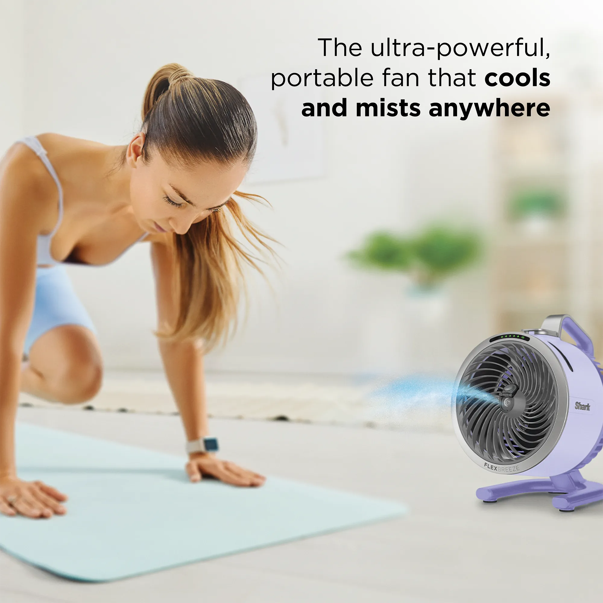Shark FlexBreeze HydroGo Misting Portable Fan - Image 4