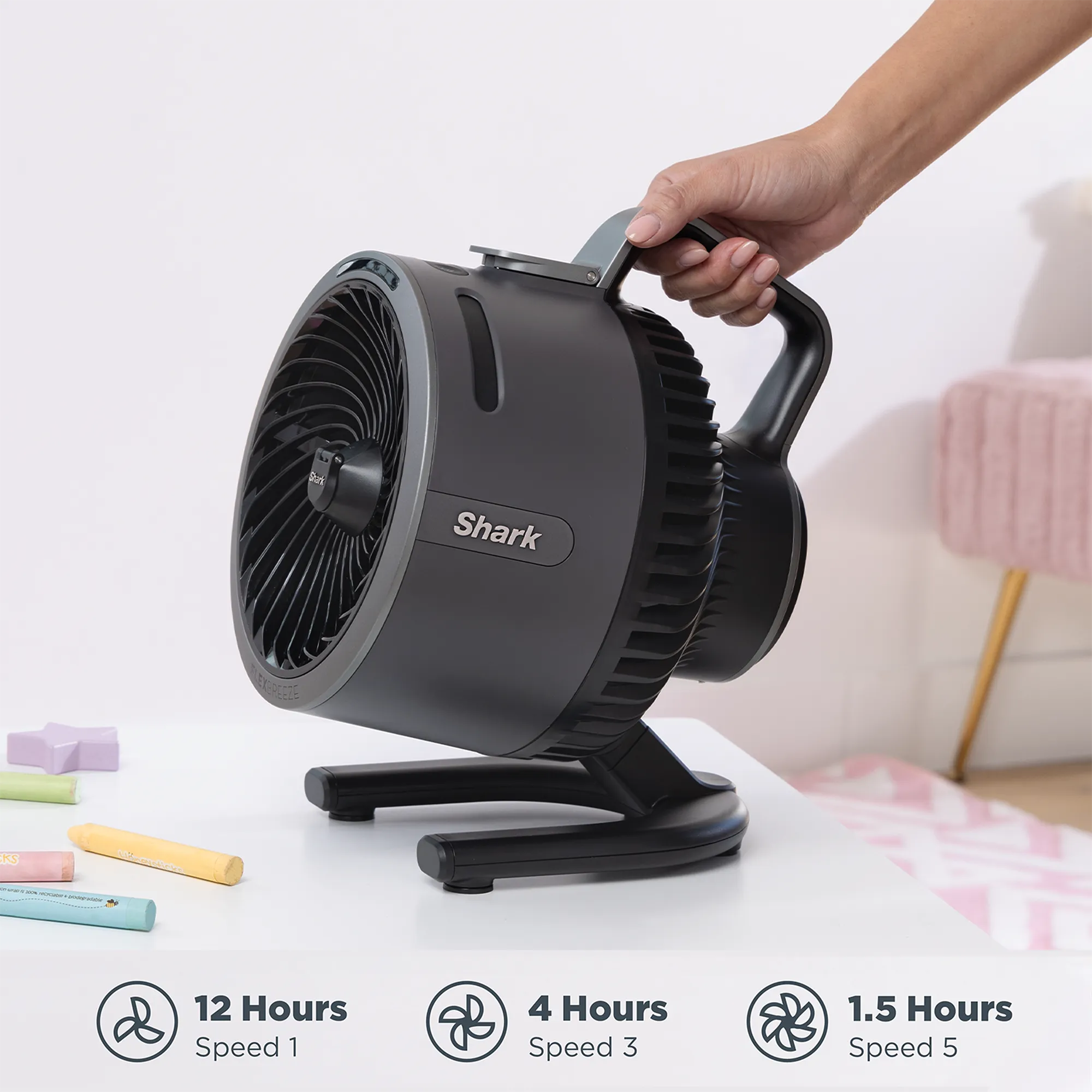 Shark FlexBreeze HydroGo Misting Portable Fan - Image 43