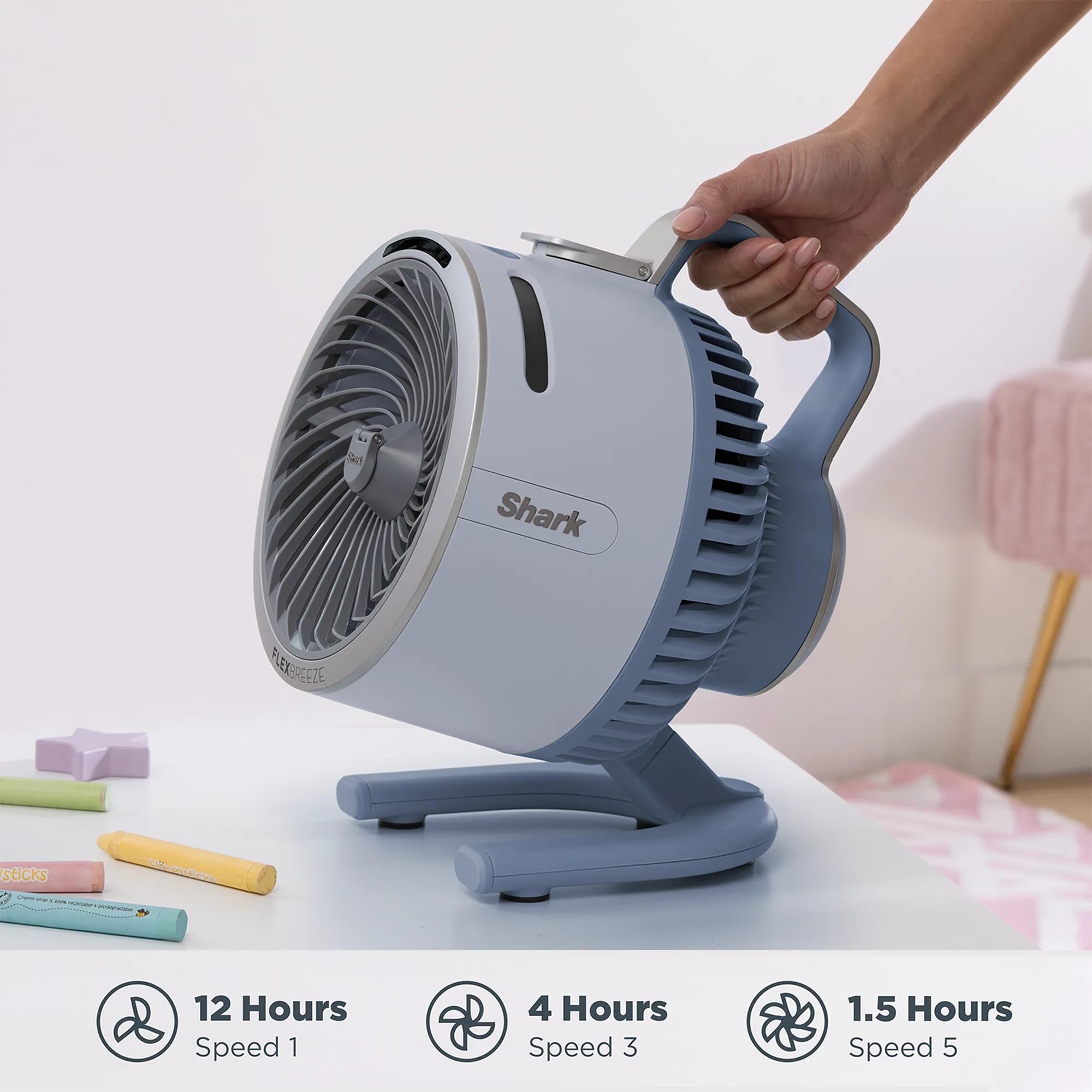 Shark FlexBreeze HydroGo Misting Portable Fan - Image 52