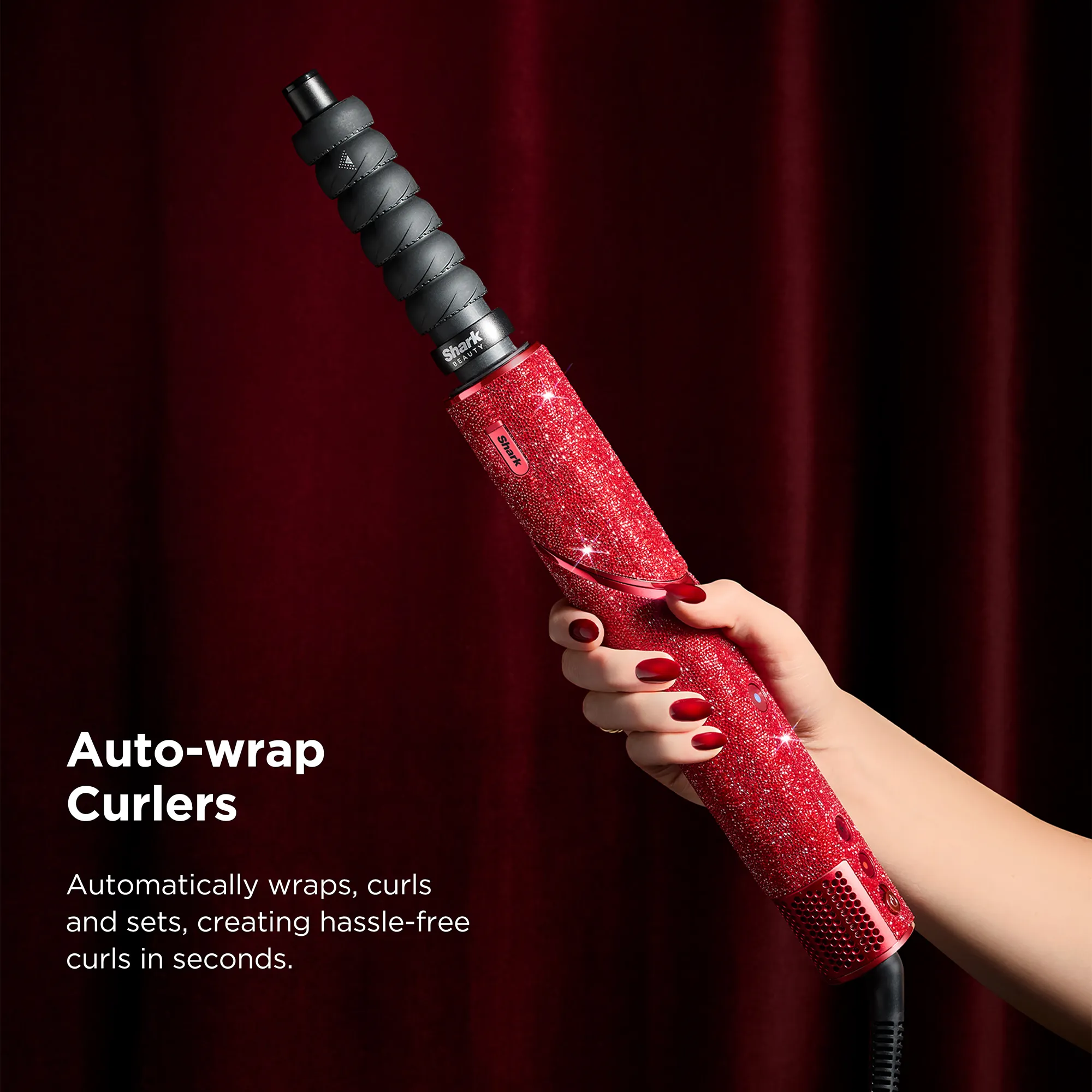 Shark FlexStyle Air Styling & Drying System Red Ruby Diamond Limited Edition - Image 3