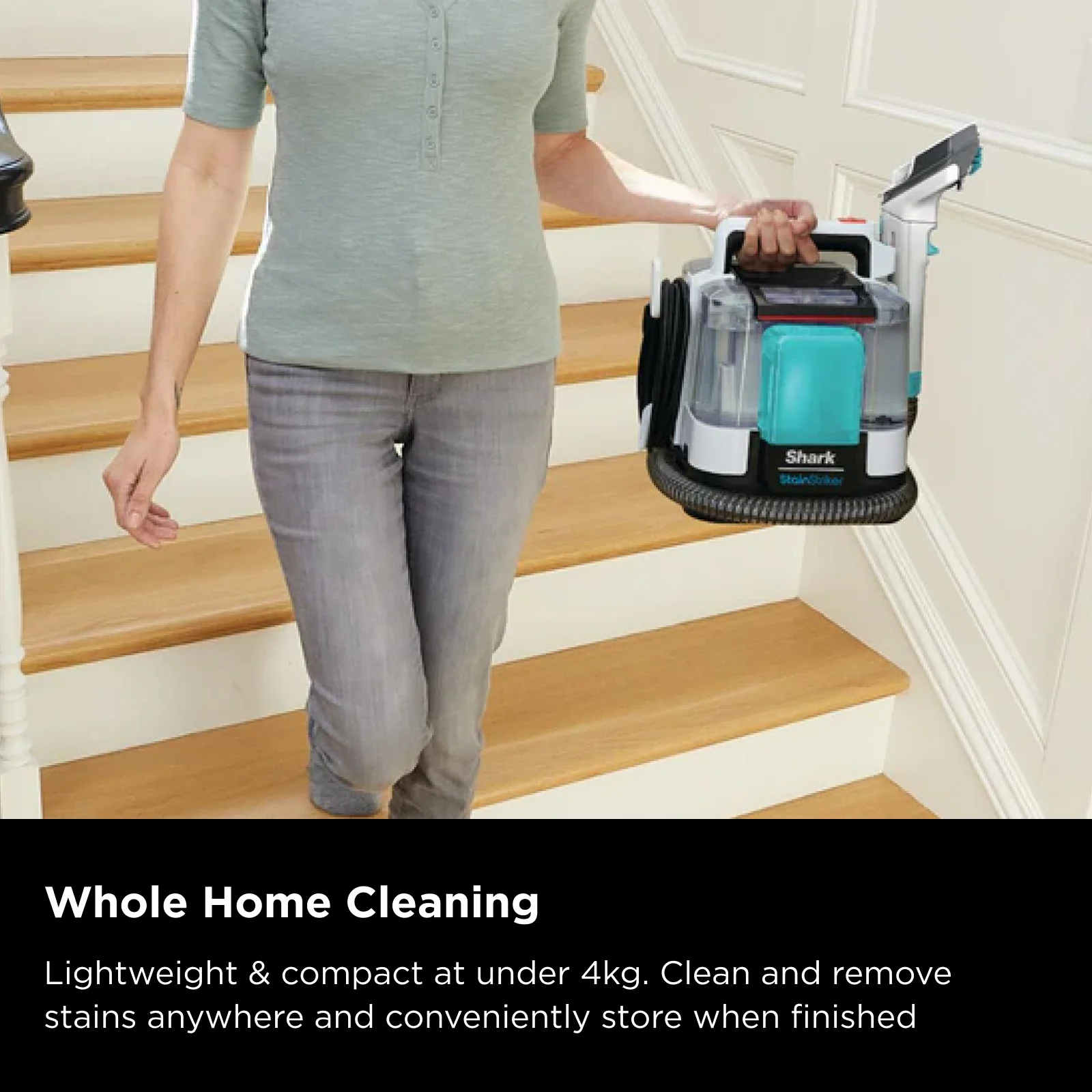 Shark StainStriker Portable Carpet & Upholstery Cleaner - Image 6